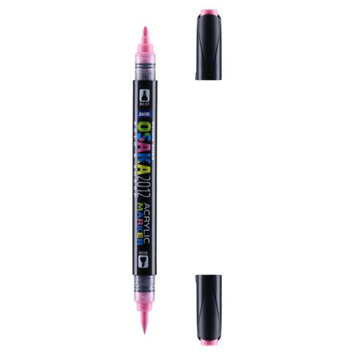 Picture of JUNIOR ACRYLIC MARKER DUAL 1.2MM ROSE